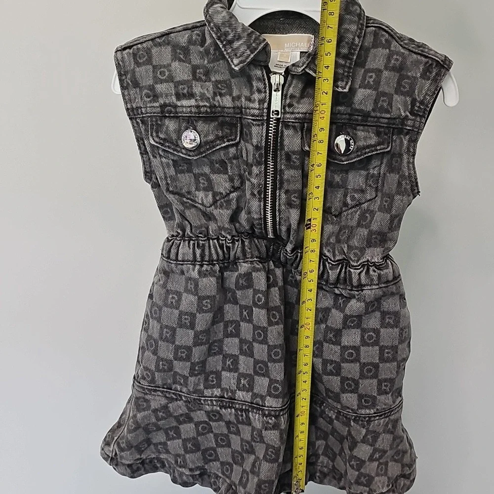 Michael‎ Kors DENIM SHIRT DRESS Gray size 3